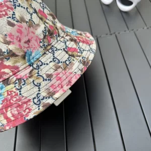 Gucci Floral GG Canvas Bucket Hat