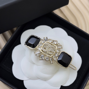 Chanel Crystal CC Hair Pin