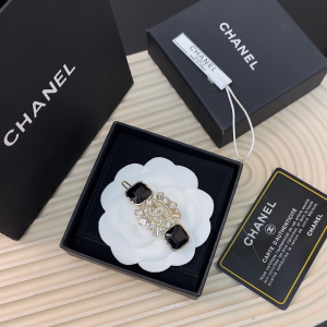 Chanel Crystal CC Hair Pin