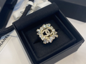 Chanel Crystal CC Rings