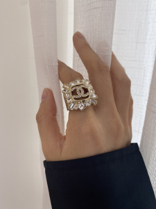 Chanel Crystal CC Rings