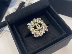 Chanel Crystal CC Rings