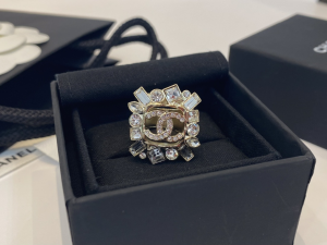 Chanel Crystal CC Rings