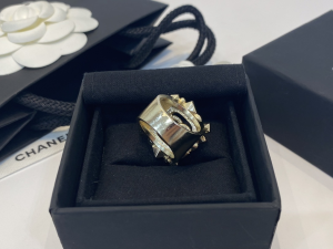 Chanel Crystal CC Rings