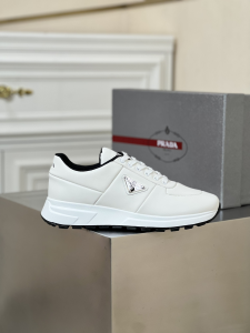 Prada Leather Low Tops Sneaker White 38TO43