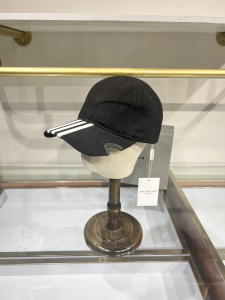 Balenciaga Black Canvas Baseball Cap Hat