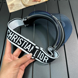 Dior DiorClub V1U Blue Visor Cap Hat