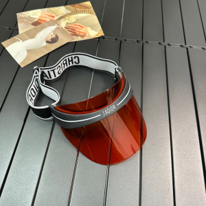 Dior DiorClub V1U Brown Visor Cap Hat