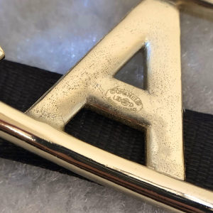 Chanel CC Logo Gold Crystal Bracelet