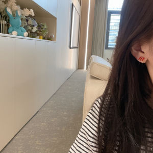 Miu Miu Enameled Metal Earrings