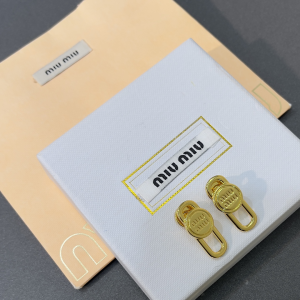 Miu Miu Gold Earrings