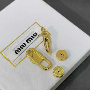 Miu Miu Gold Earrings
