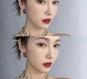 Valentino Crystals Vlogo Earrings