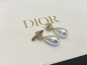 Dior Tribales Bee Star Earrings