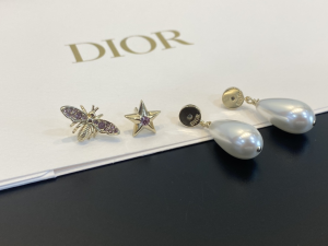 Dior Tribales Bee Star Earrings