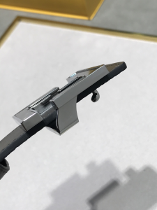 Fendi FF Logo Black Leather Belt 38MM