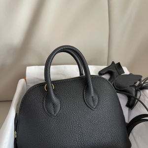 Hermes Bolide Mini Bag Black 18CM