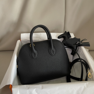 Hermes Bolide Mini Bag Black 18CM