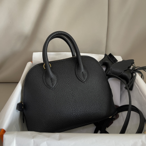 Hermes Bolide Mini Bag Black 18CM