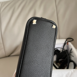 Hermes Bolide Mini Bag Black 18CM