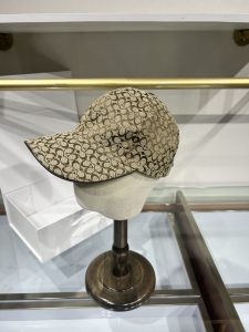 Coach Beige GG Canvas Baseball Cap Hat