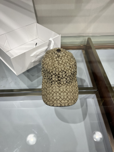 Coach Beige GG Canvas Baseball Cap Hat