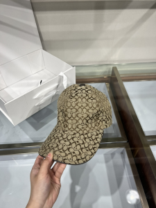 Coach Beige GG Canvas Baseball Cap Hat