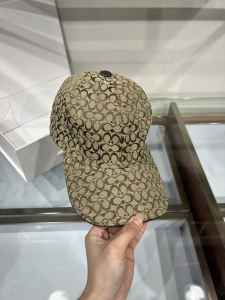 Coach Beige GG Canvas Baseball Cap Hat