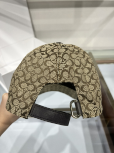 Coach Beige GG Canvas Baseball Cap Hat
