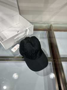 Coach Black GG Canvas Baseball Cap Hat