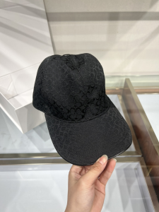 Coach Black GG Canvas Baseball Cap Hat