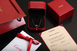 Cartier Love Necklace Rose Gold