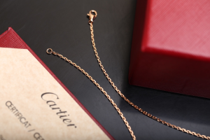 Cartier Love Necklace Rose Gold