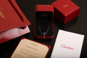 Cartier Love Necklace White Gold