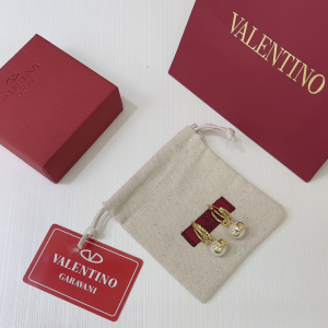 Valentino Vlogo Pearl Earrings