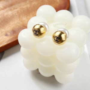 Chanel CC Gold Earrings