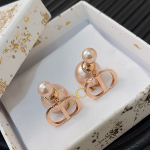 Dior Tribales Pink Pearl Earrings
