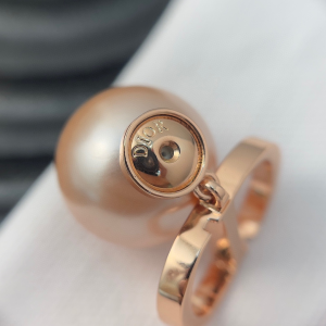 Dior Tribales Pink Pearl Earrings