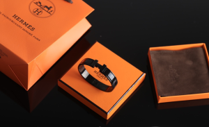 Hermes Clic HH So Black Bangle Bracelet