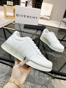 Givenchy G4 White Leather Sneakers