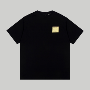 Balenciaga Black Cotton T Shirt SML