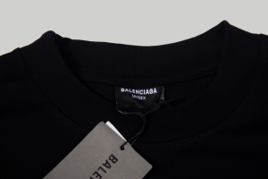 Balenciaga Black Cotton T Shirt SML