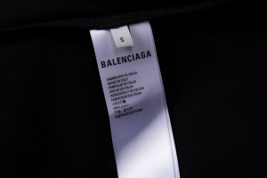 Balenciaga Black Cotton T Shirt SML