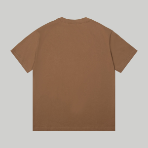 Balenciaga Brown Cotton T Shirt SML