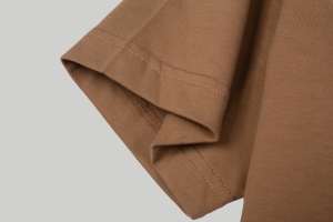 Balenciaga Brown Cotton T Shirt SML