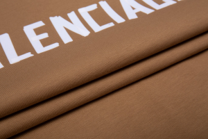 Balenciaga Brown Cotton T Shirt SML