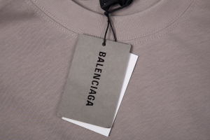 Balenciaga Gray Cotton T Shirt SML