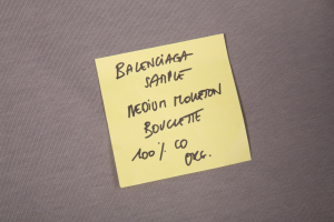 Balenciaga Gray Cotton T Shirt SML