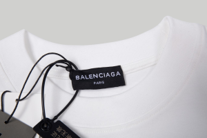 Balenciaga White Cotton T Shirt SML