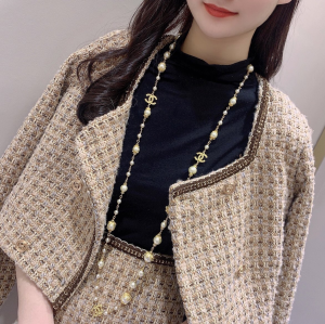 Chanel CC Pearls Long Necklaces